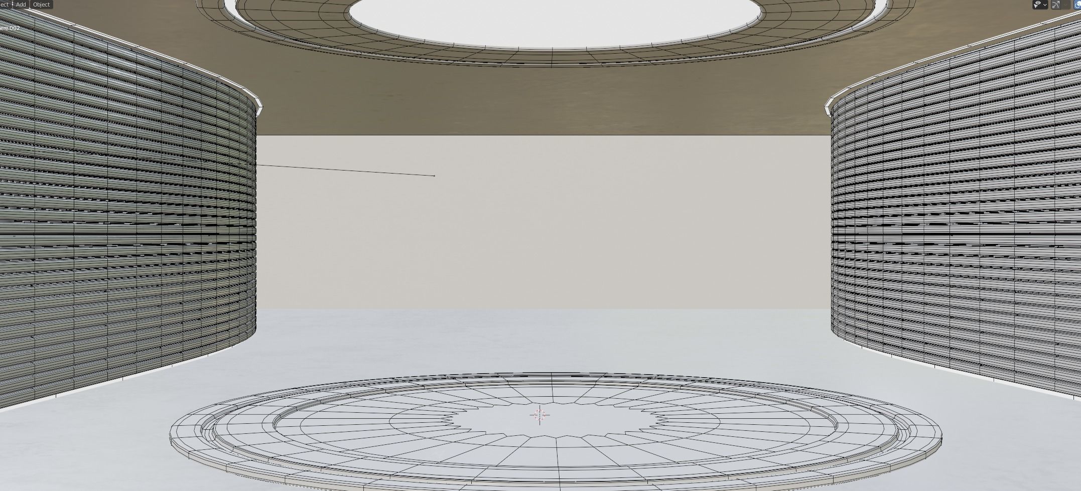 White Base Showroom - Scene 03 Low-poly 3D model_4