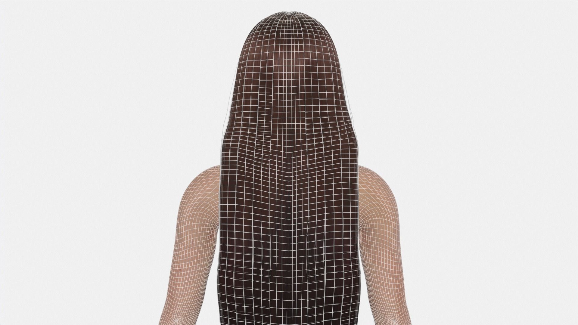 Chloe - Female Rigged Game Ready Character Low-poly 3D model_12