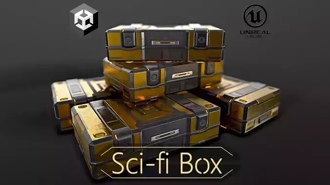 Sci-fi Box Game ready