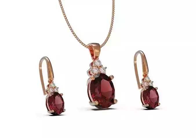 Oval diamond collection