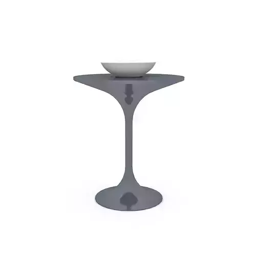 3D modern coffee table Low-poly 3D model