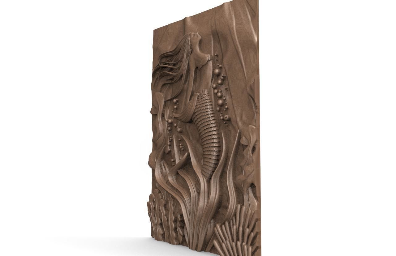 Mermaid CNC 4 3D print model_7