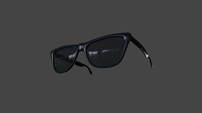 GLSS-001 Sunglasses Low-poly 3D model