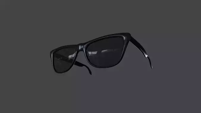 GLSS-001 Sunglasses Low-poly 3D model