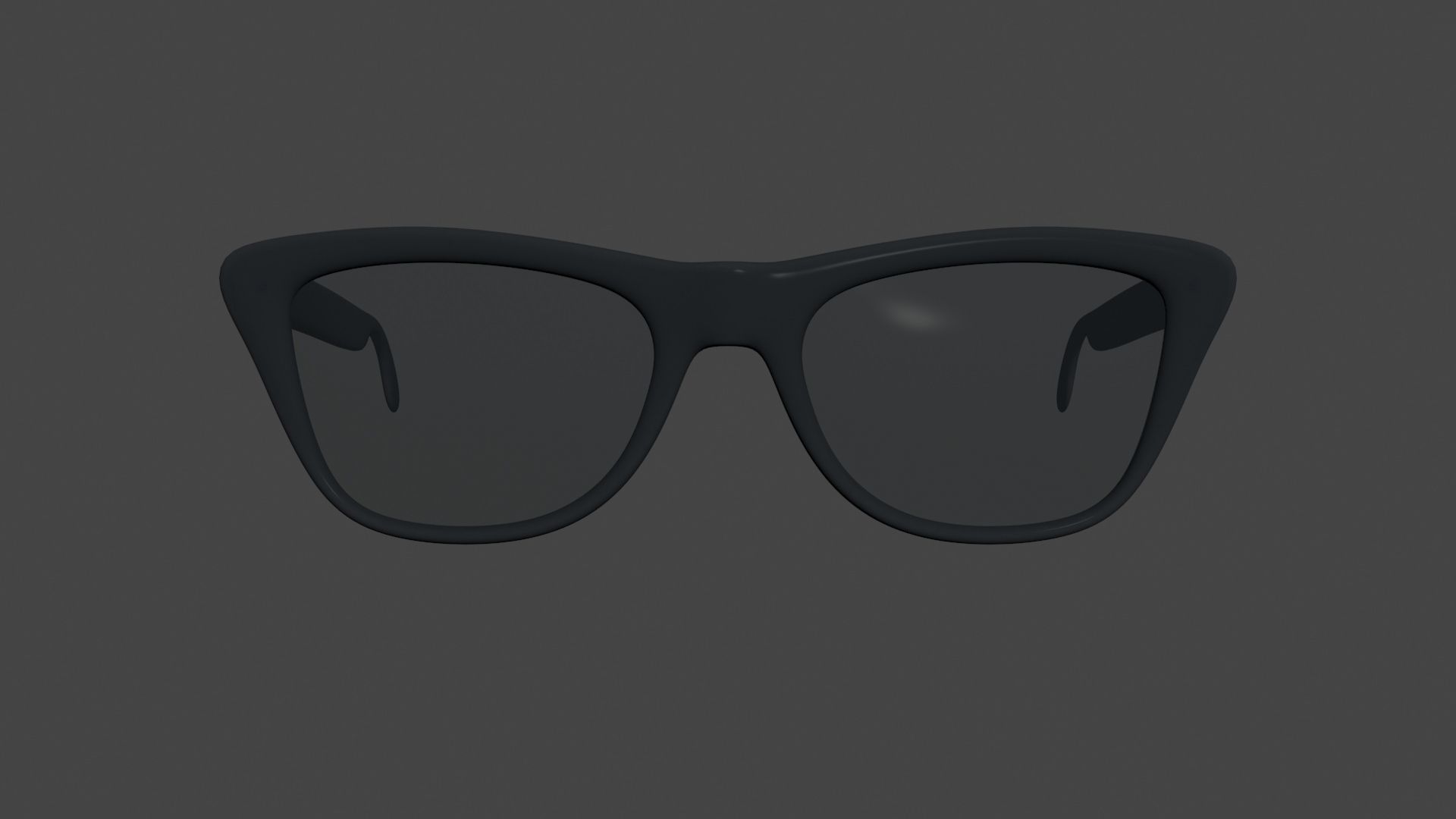 GLSS-001 Sunglasses Low-poly 3D model_2