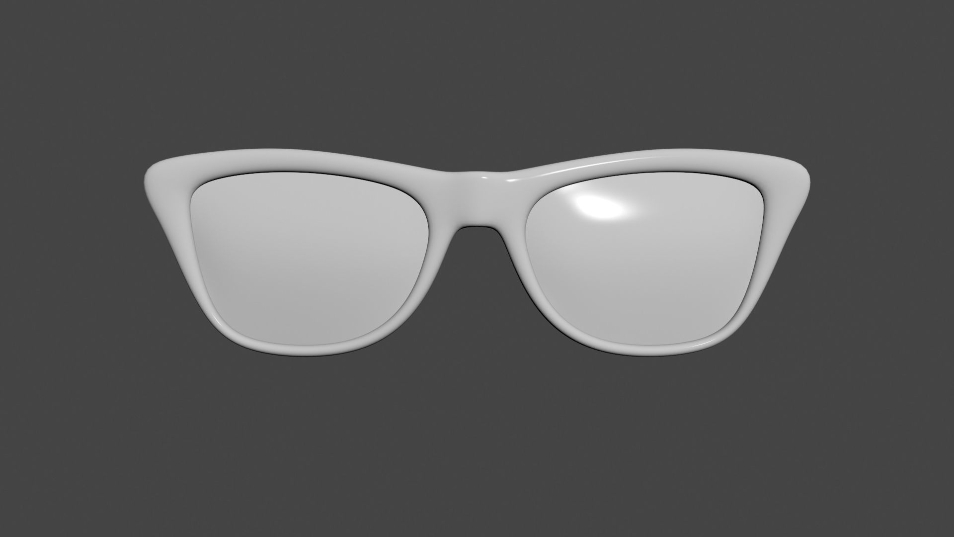GLSS-001 Sunglasses Low-poly 3D model_3