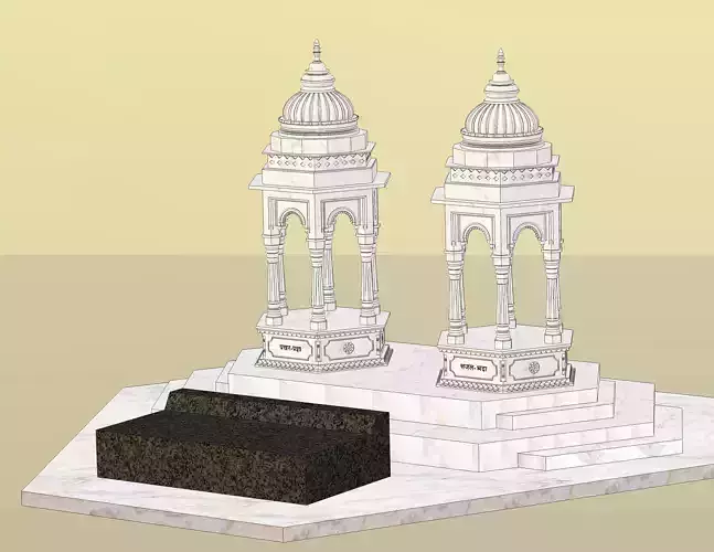 3D Modeling of Real Temple located in INDIA 