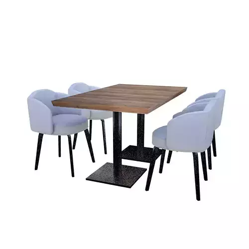 3D modern desk chair