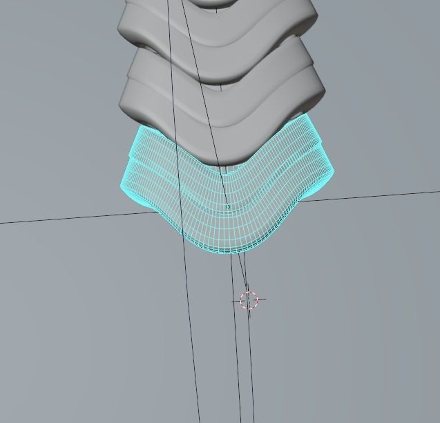 Silver Ring 3D model_1