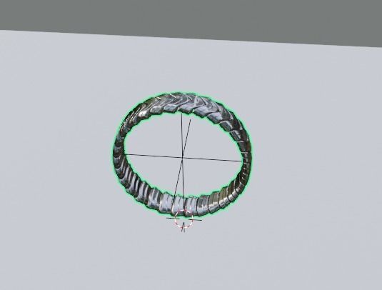 Silver Ring 3D model_3