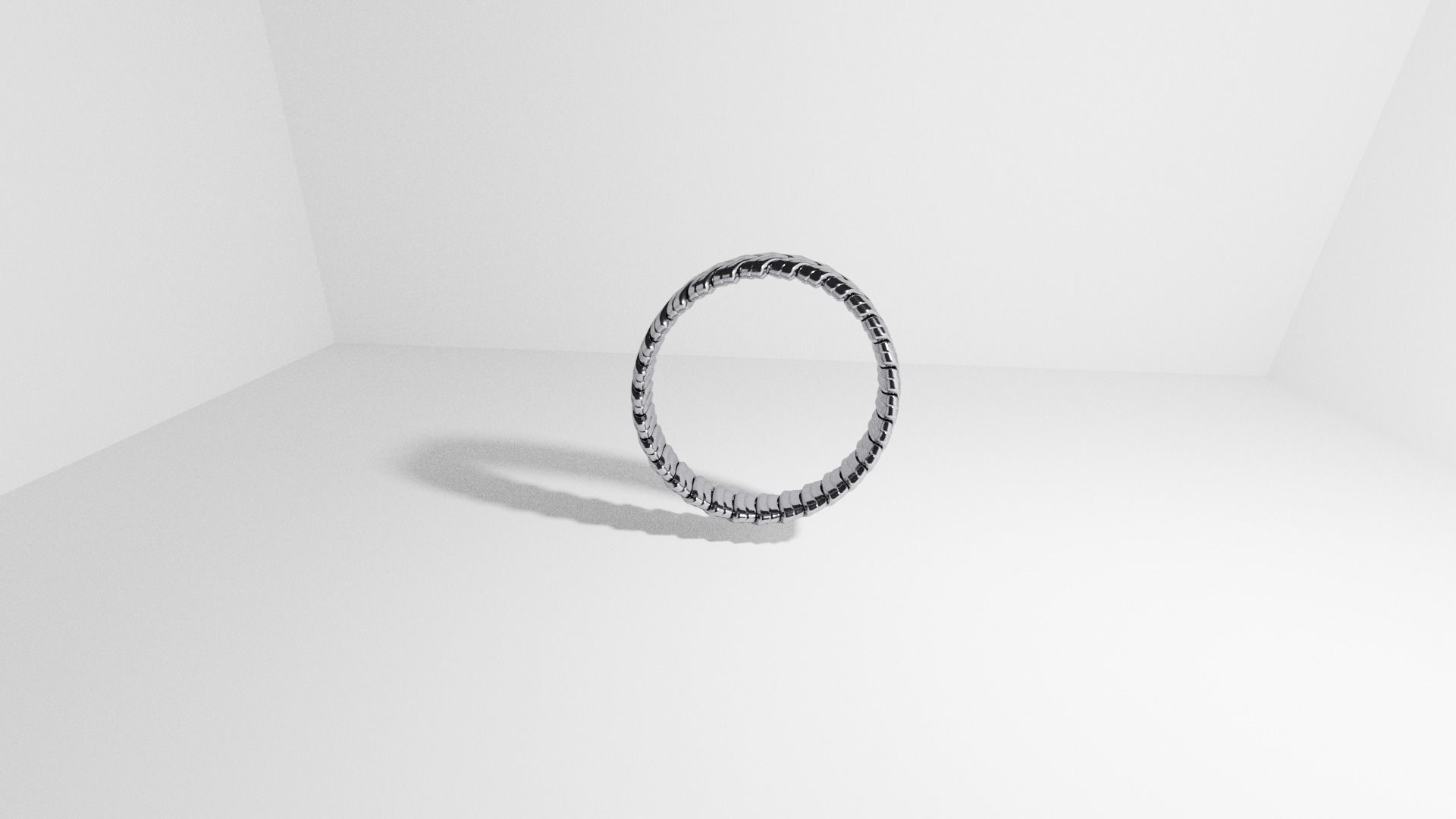 Silver Ring 3D model_6