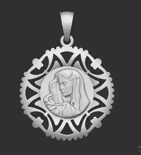 The Saint Virgin Mary Pendant 