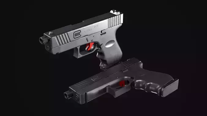 Glock Custom PBR Game Ready