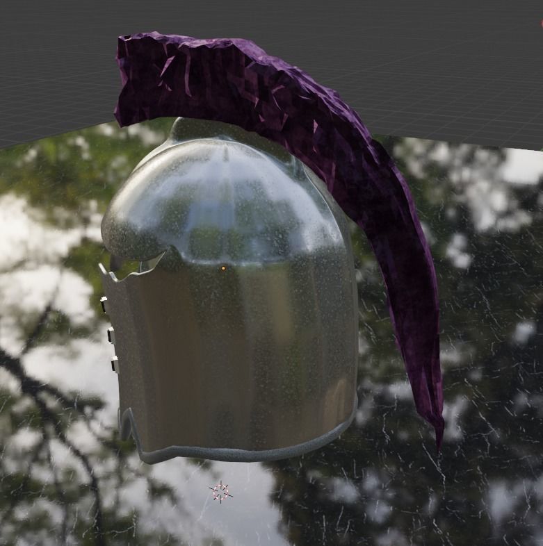 Commander Helmet Free 3D model_4