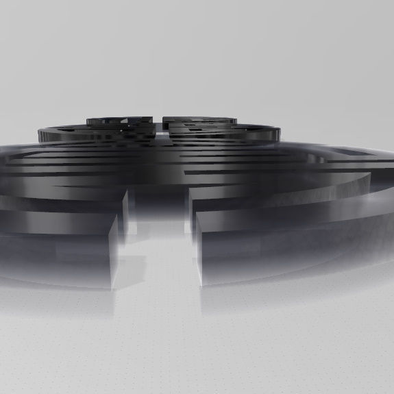 SIMBOLOS FU LU SHOU - SUERTE PROSPERIDAD Y LONGEVIDAD 3D print model_21