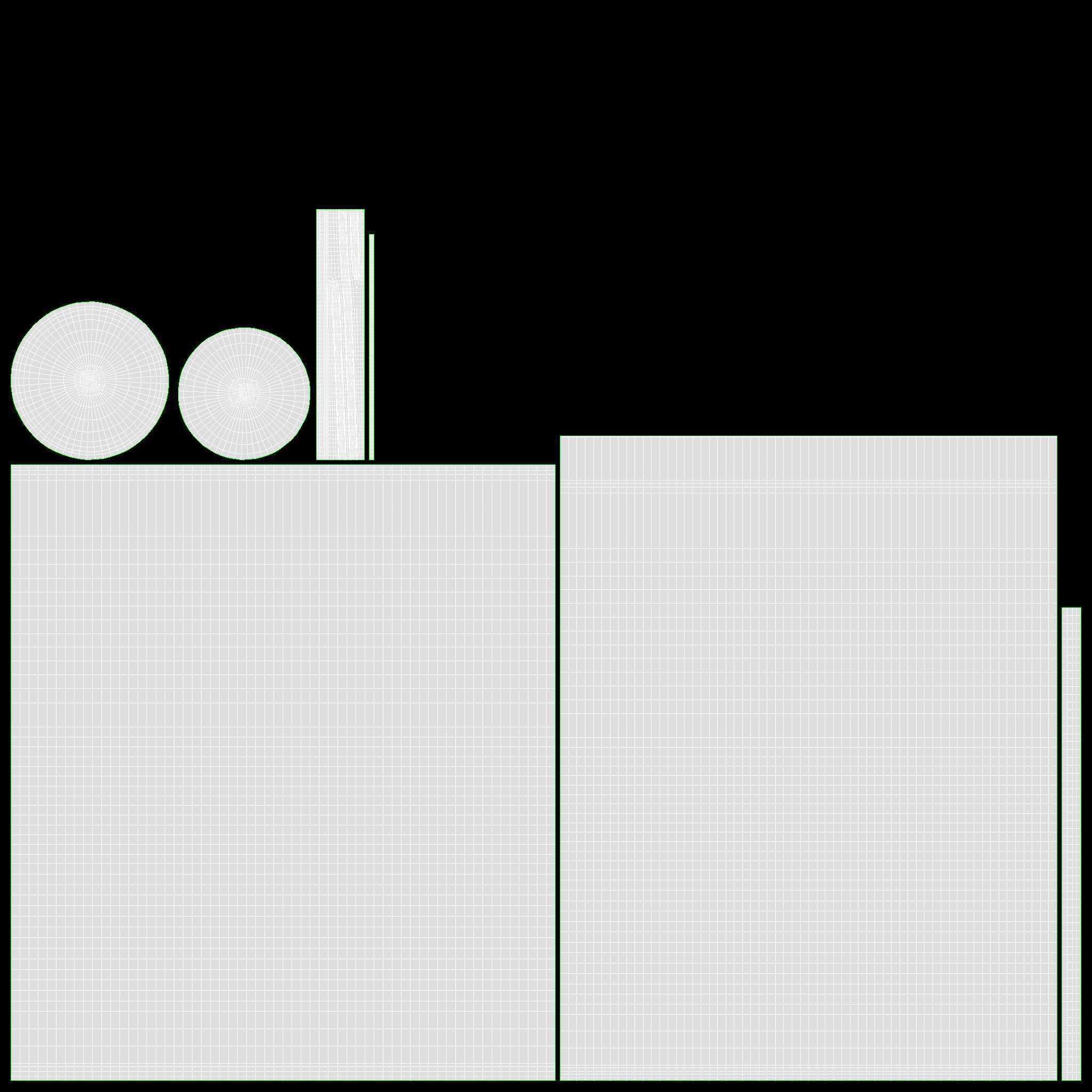 Glass soft drink soda water bottle 03 3D model_9