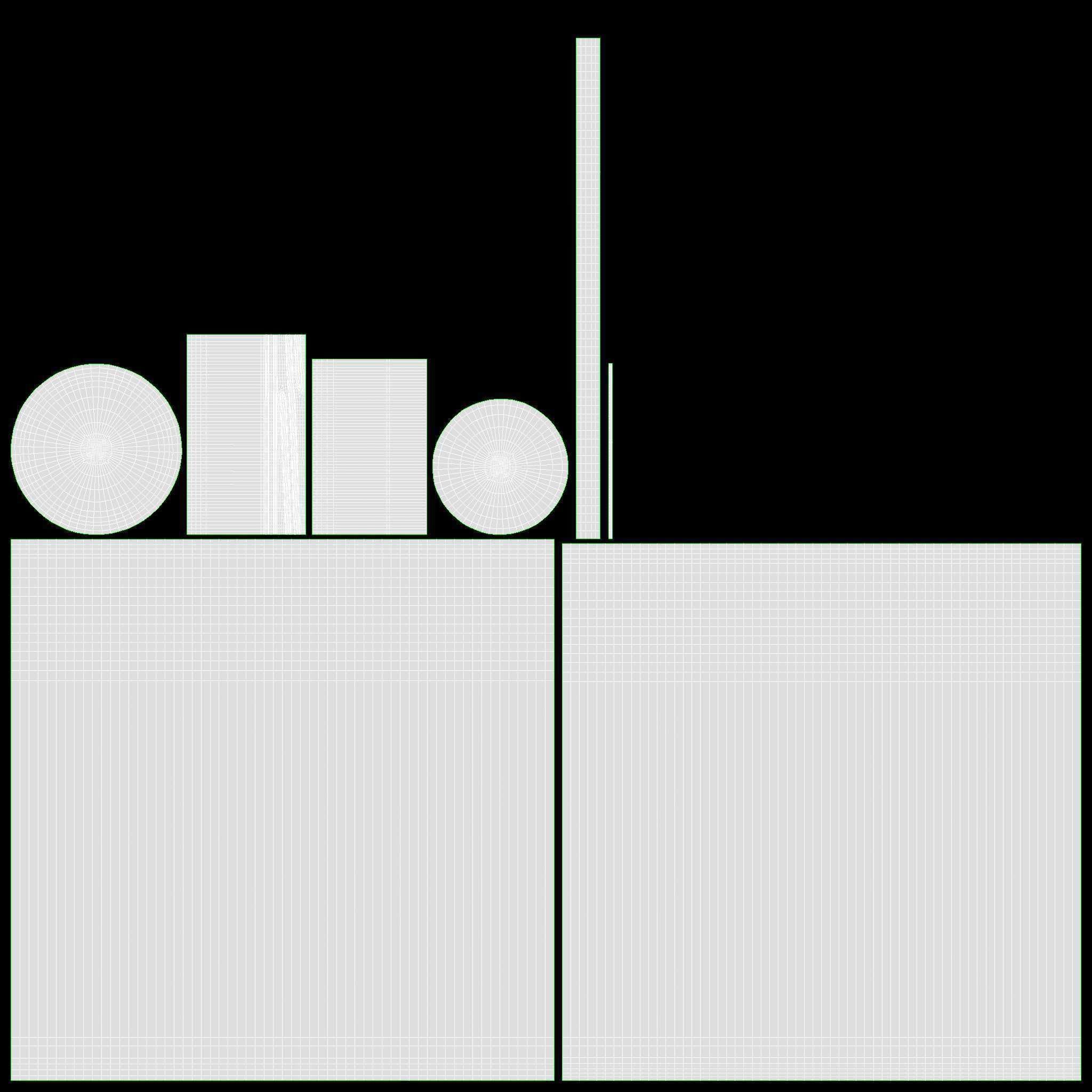 Glass soft drink soda water bottle 05 3D model_9