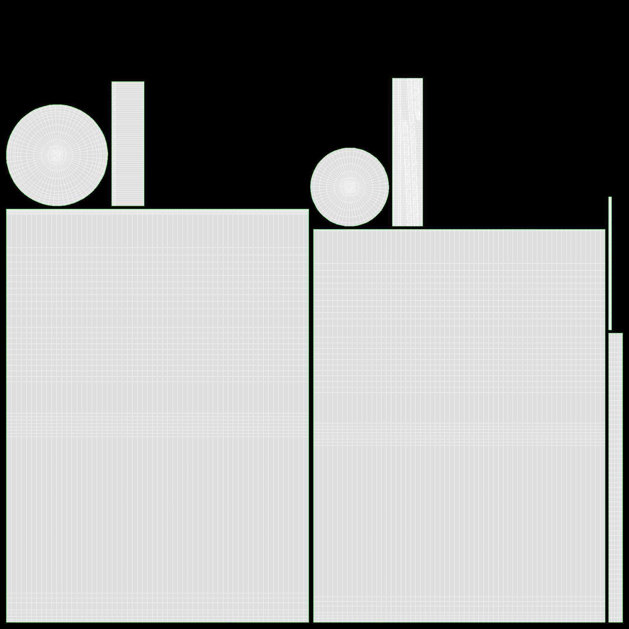 Glass soft drink soda water bottle 06 3D model_9