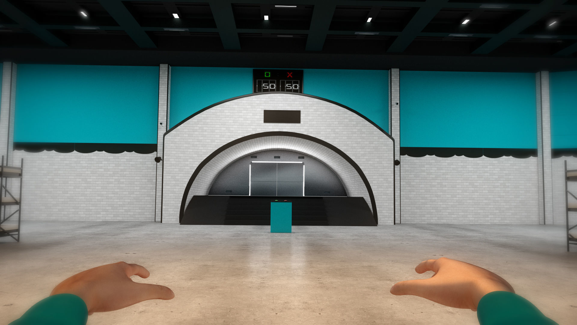 Squid Game Bunker Low-poly 3D model_6