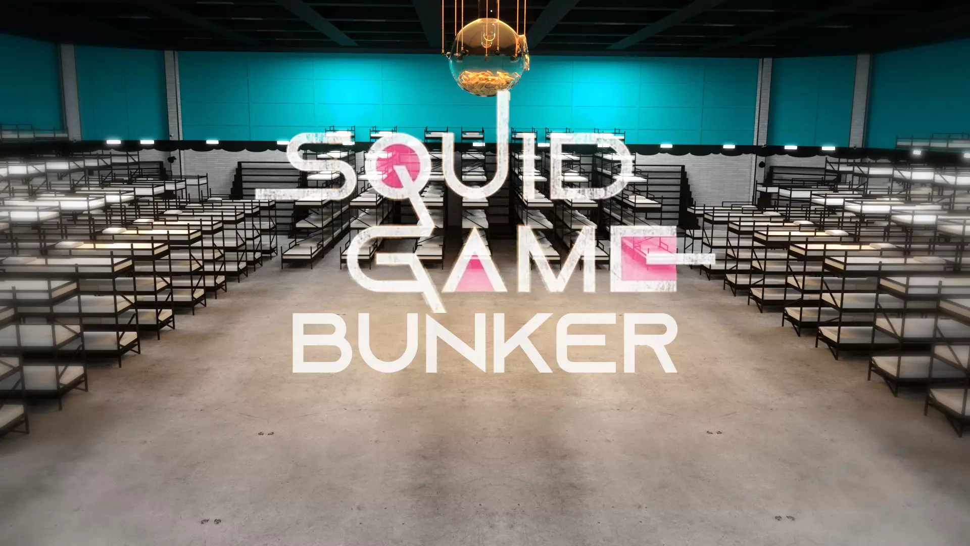 Squid Game Bunker Low-poly 3D model_0