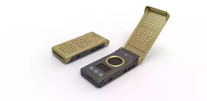 Starfleet Communicator from Star Trek Discovery TV series 3D print model