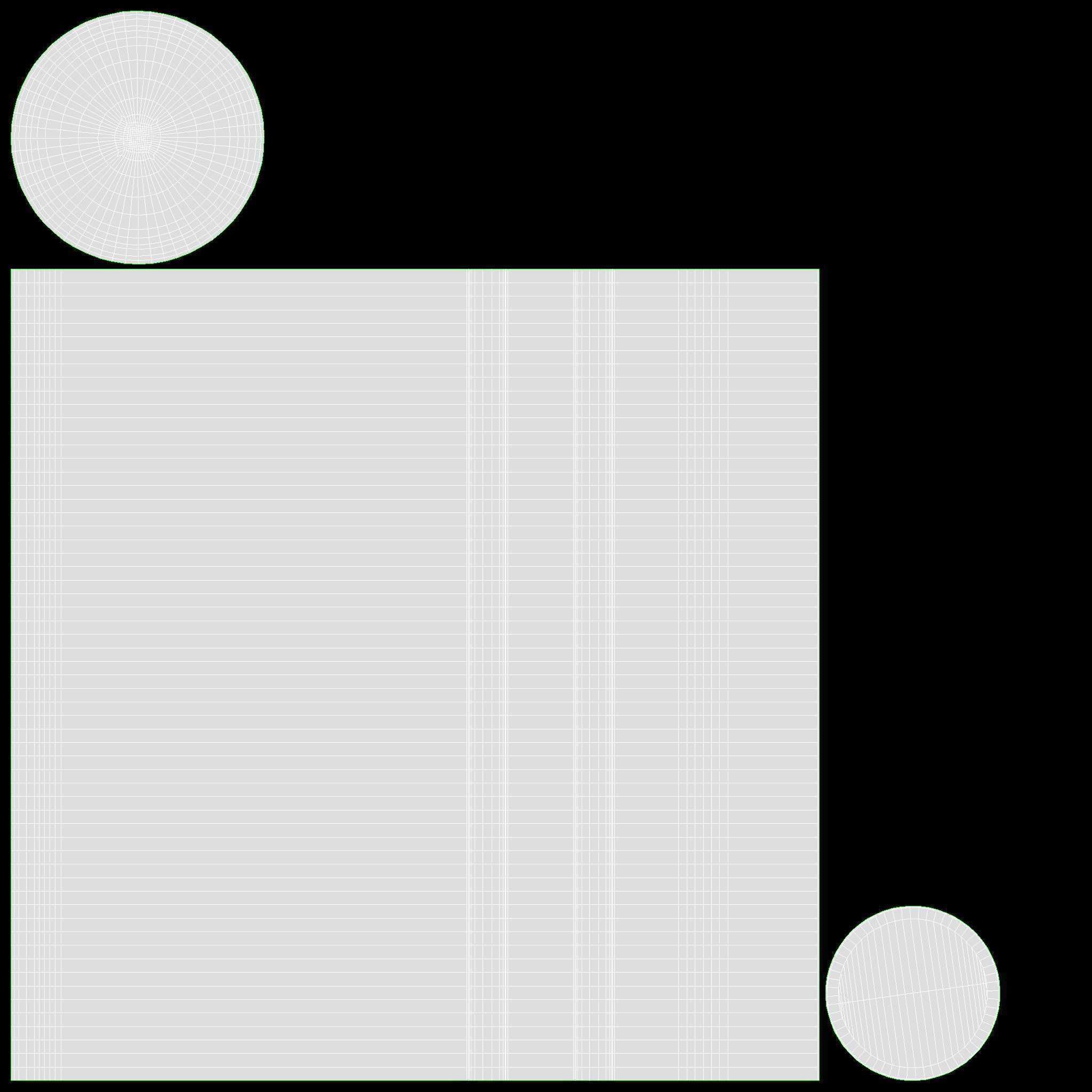 Glass soft drink soda water bottle 12 3D model_10