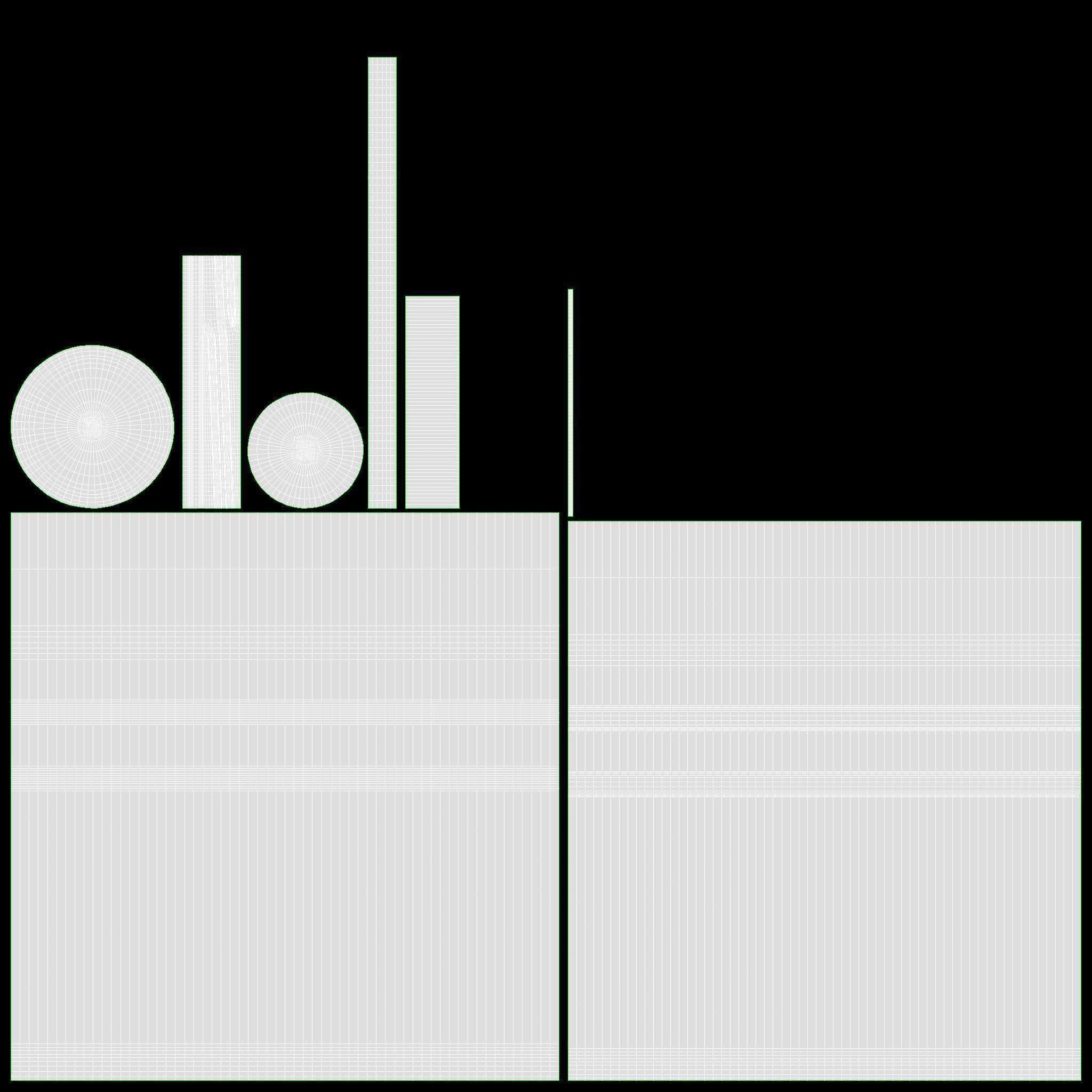 Glass soft drink soda water bottle 12 3D model_9