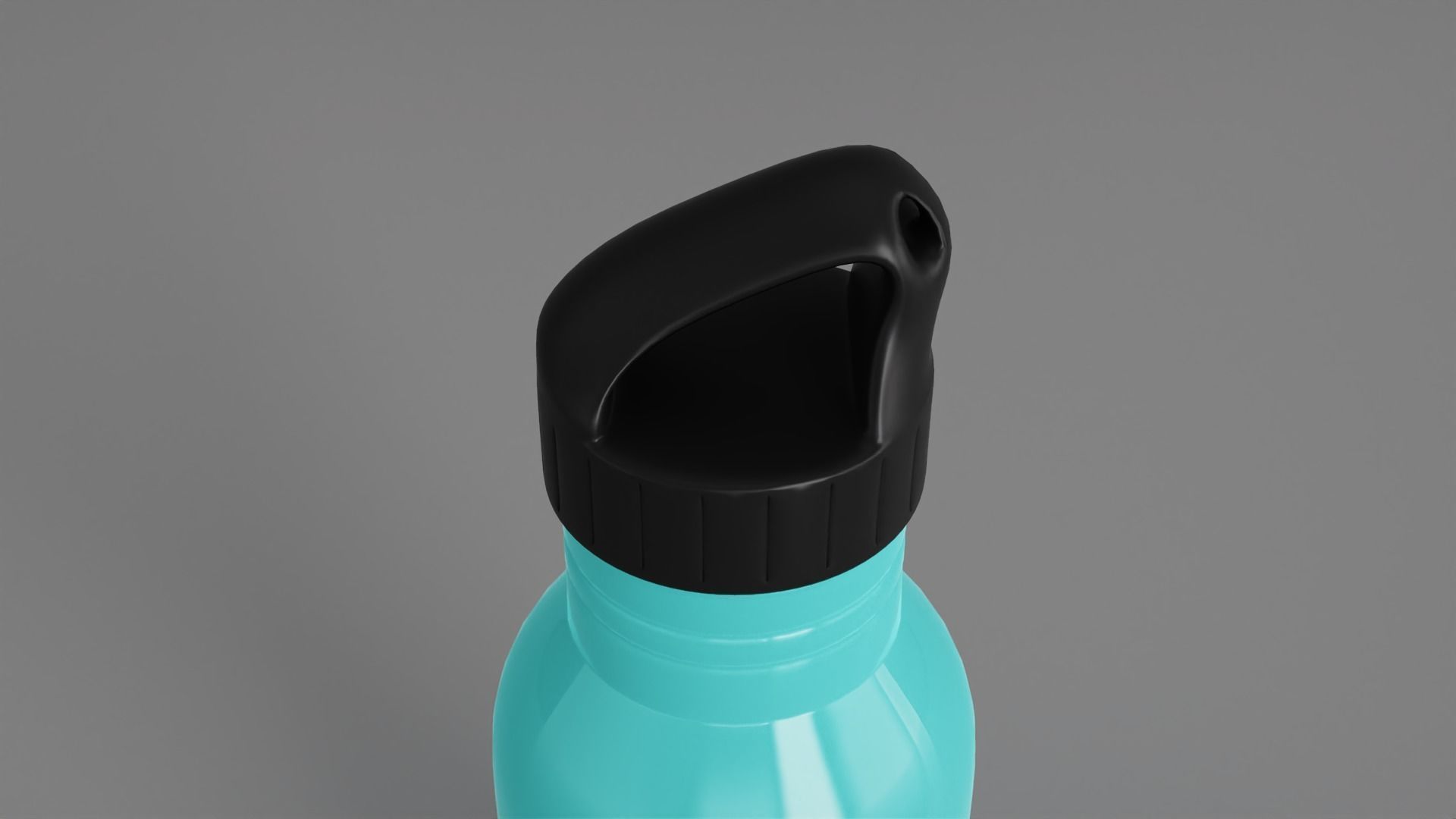 Stainless Steel Sport Bottle 3D model_2