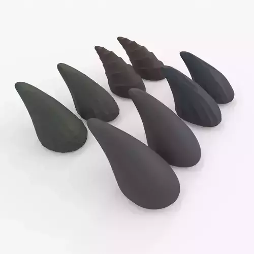 Small Devil Horns Bundle - Judith 3D print model