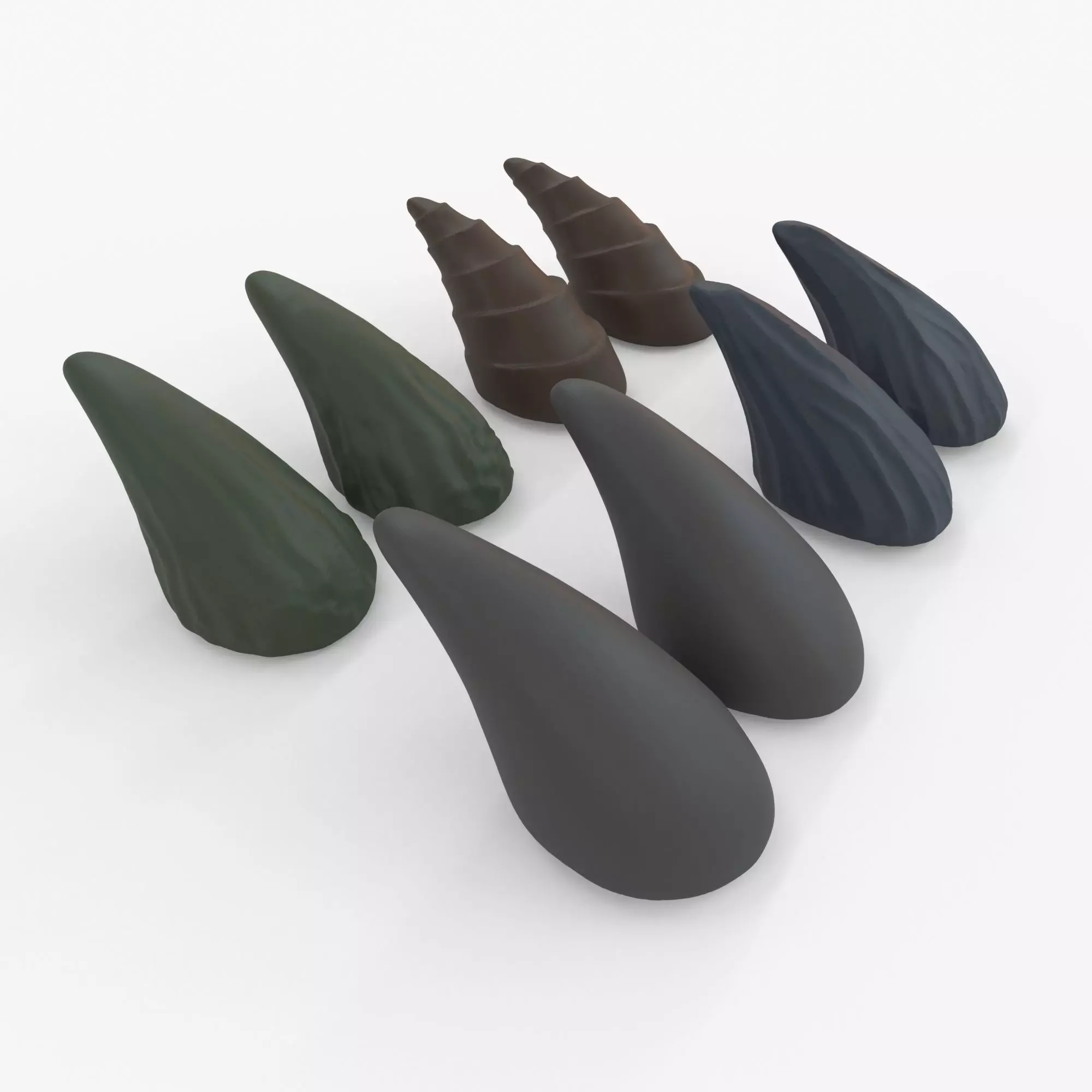 Small Devil Horns Bundle - Judith 3D print model_0