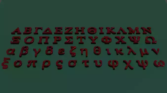 Greek alphabet