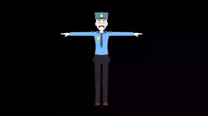Police man Rigged 