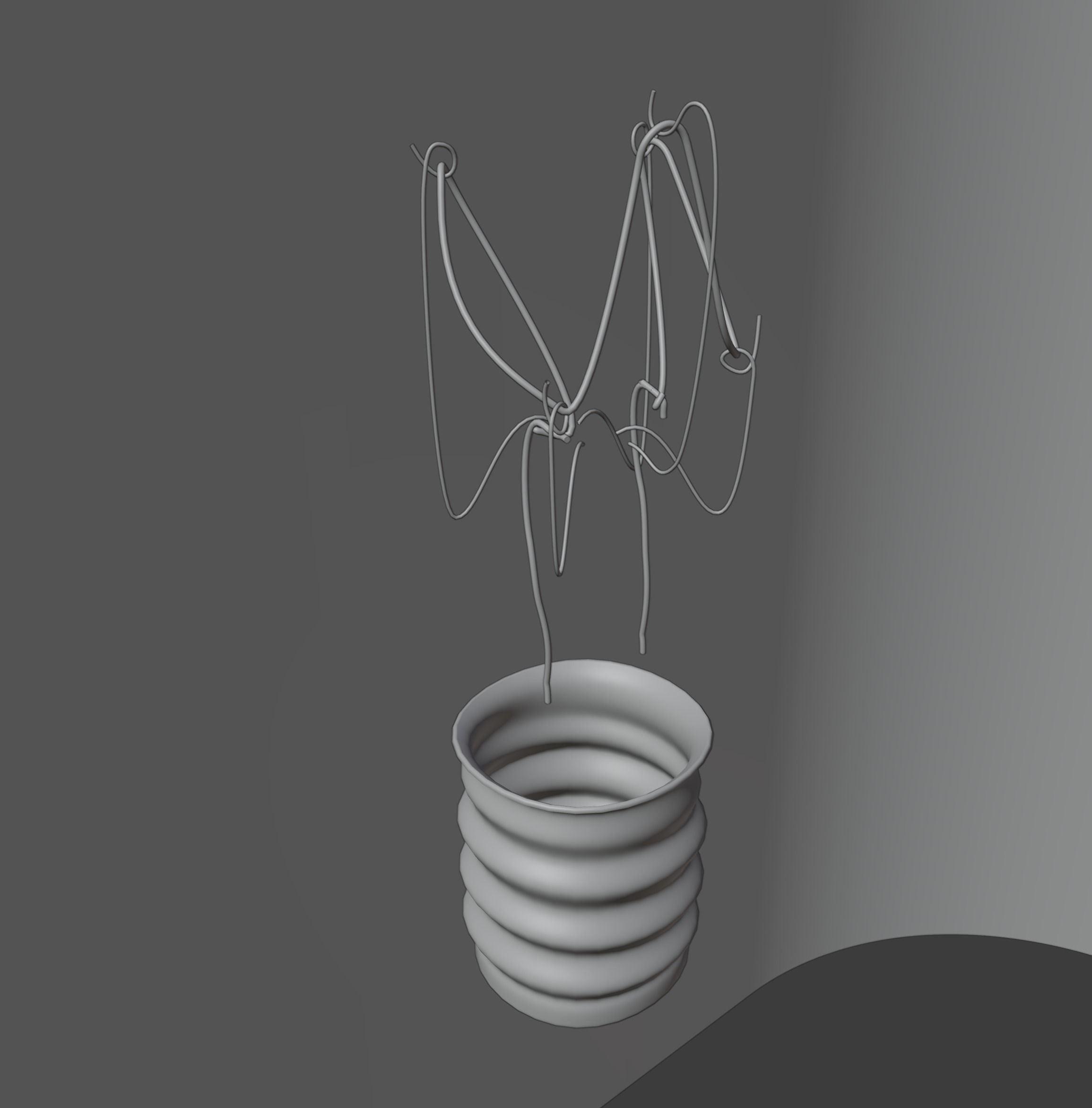 T8 Tube Candelabra Incandescent Bulb 3D model_7