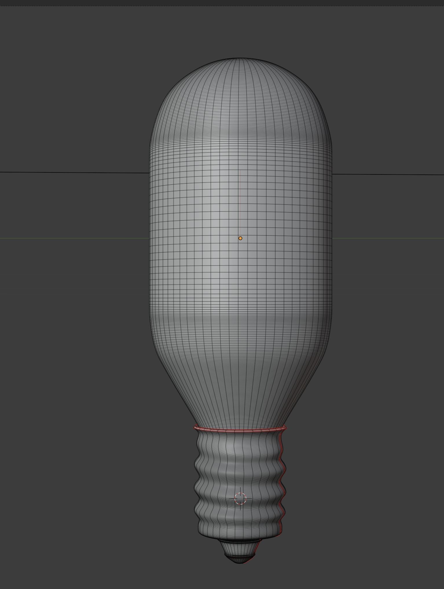 T8 Tube Candelabra Incandescent Bulb 3D model_4