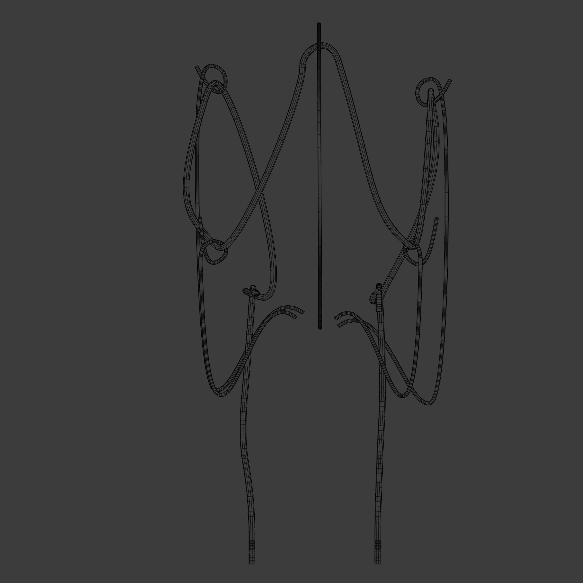 T8 Tube Candelabra Incandescent Bulb 3D model_14