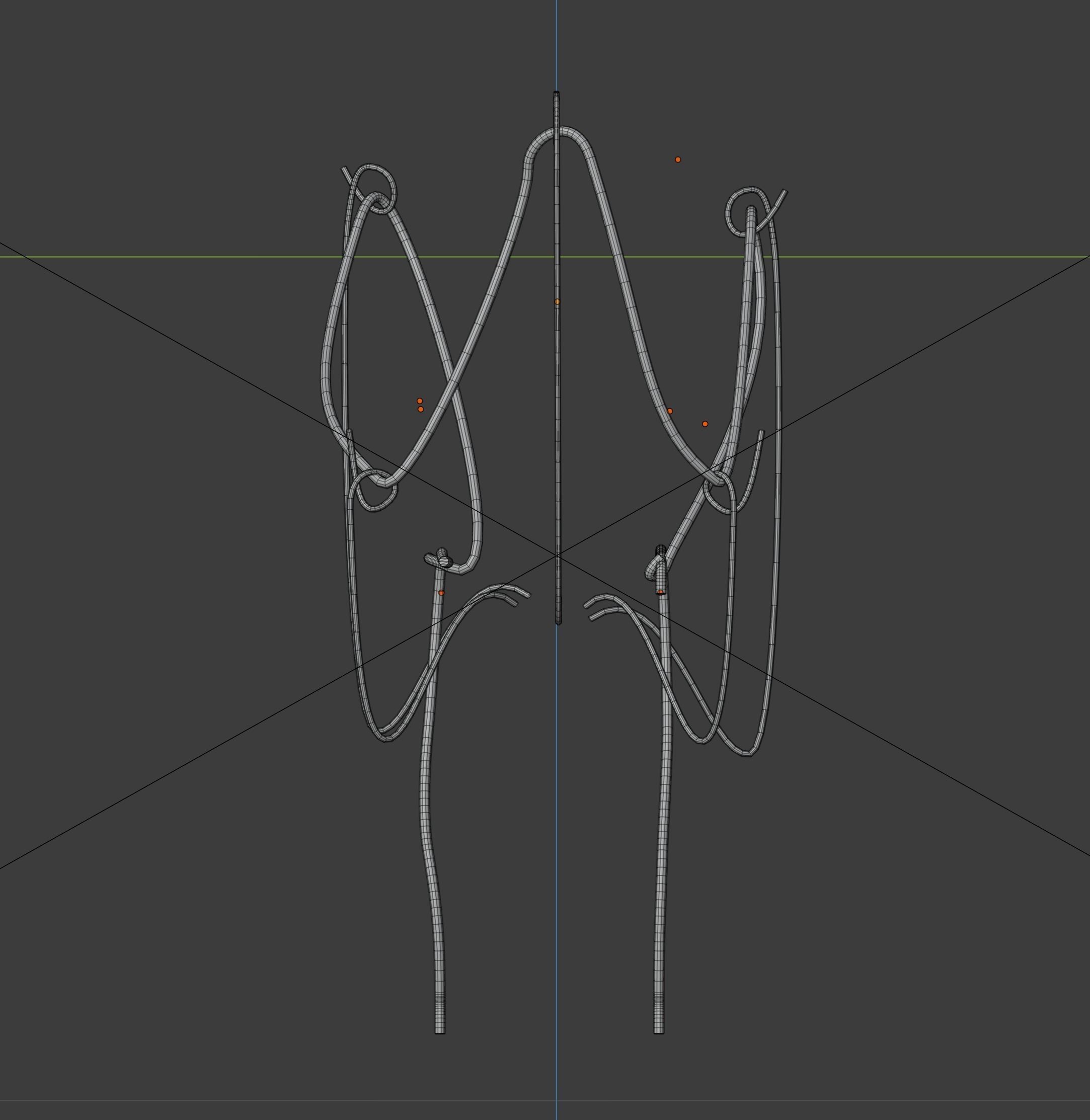 T8 Tube Candelabra Incandescent Bulb 3D model_12