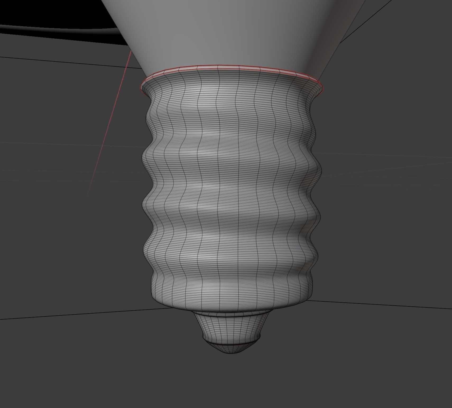 T8 Tube Candelabra Incandescent Bulb 3D model_17