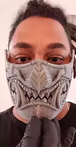 SHANG CHI MOTHER LI THE LEGEND OF THE 10 RINGS MASK STL