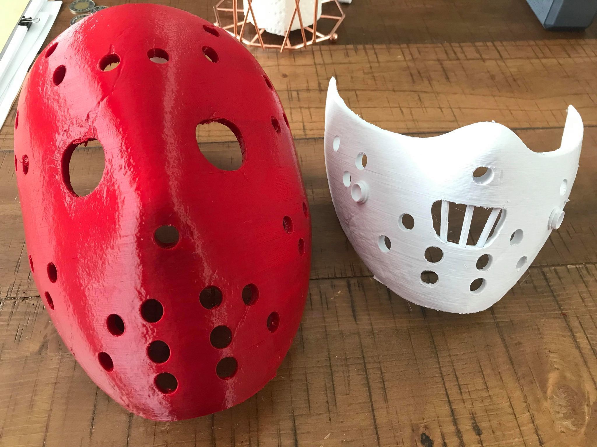 HORROR MASHUP 3PACK JASON HANNIBAL LECTER MASKS STLS 3D print model_1