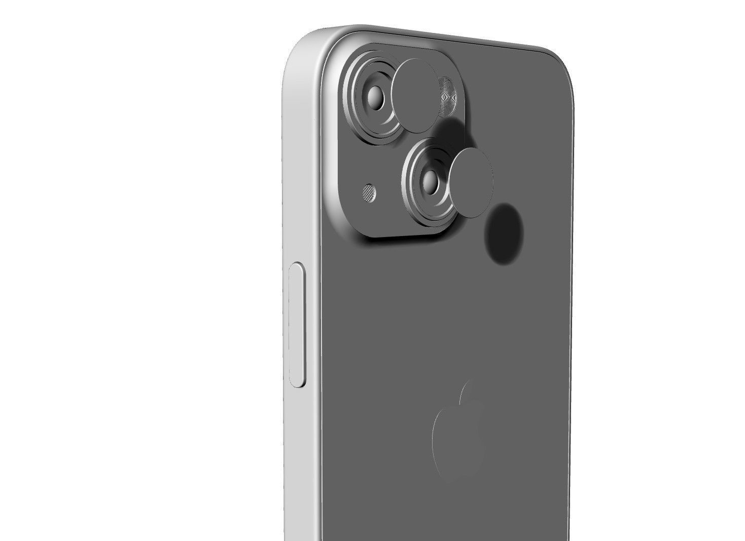 Apple iphone 13mini mobile phone 3D model 3D model_26