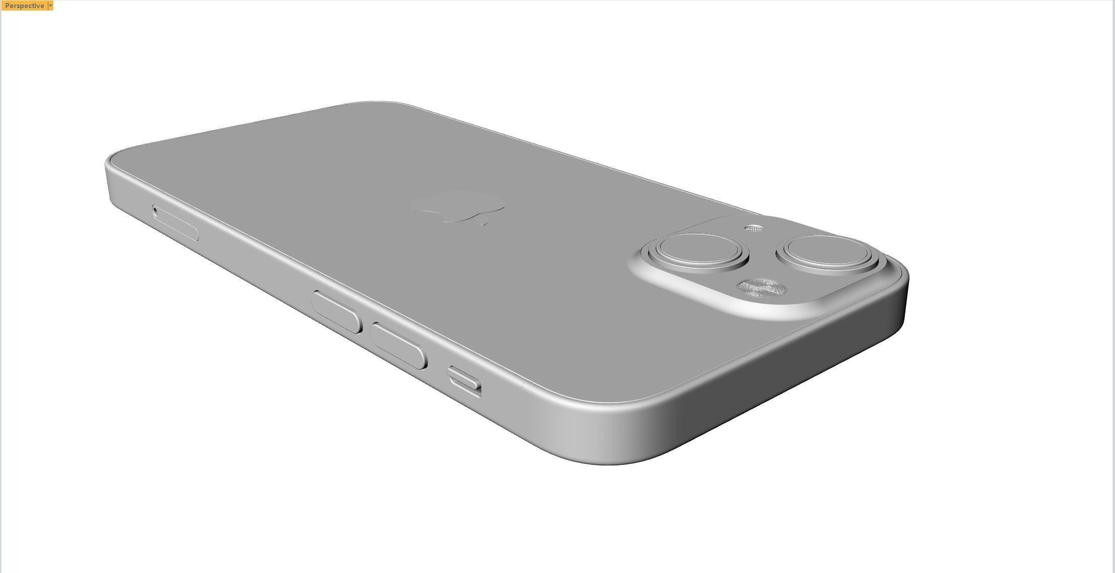 Apple iphone 13mini mobile phone 3D model 3D model_22