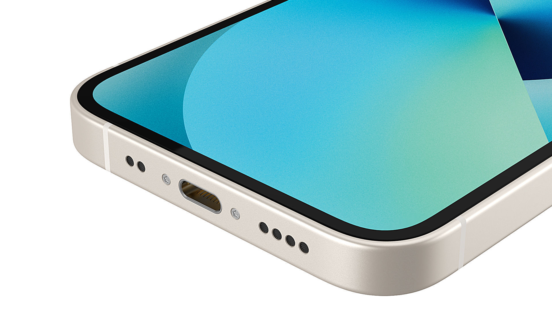 Apple iphone 13mini mobile phone 3D model 3D model_3