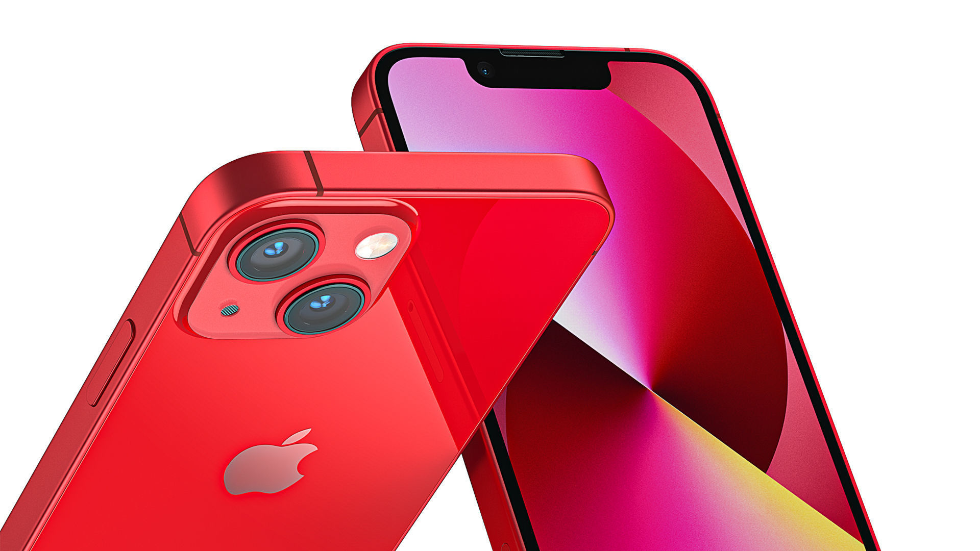 Apple iphone 13mini mobile phone 3D model 3D model_1