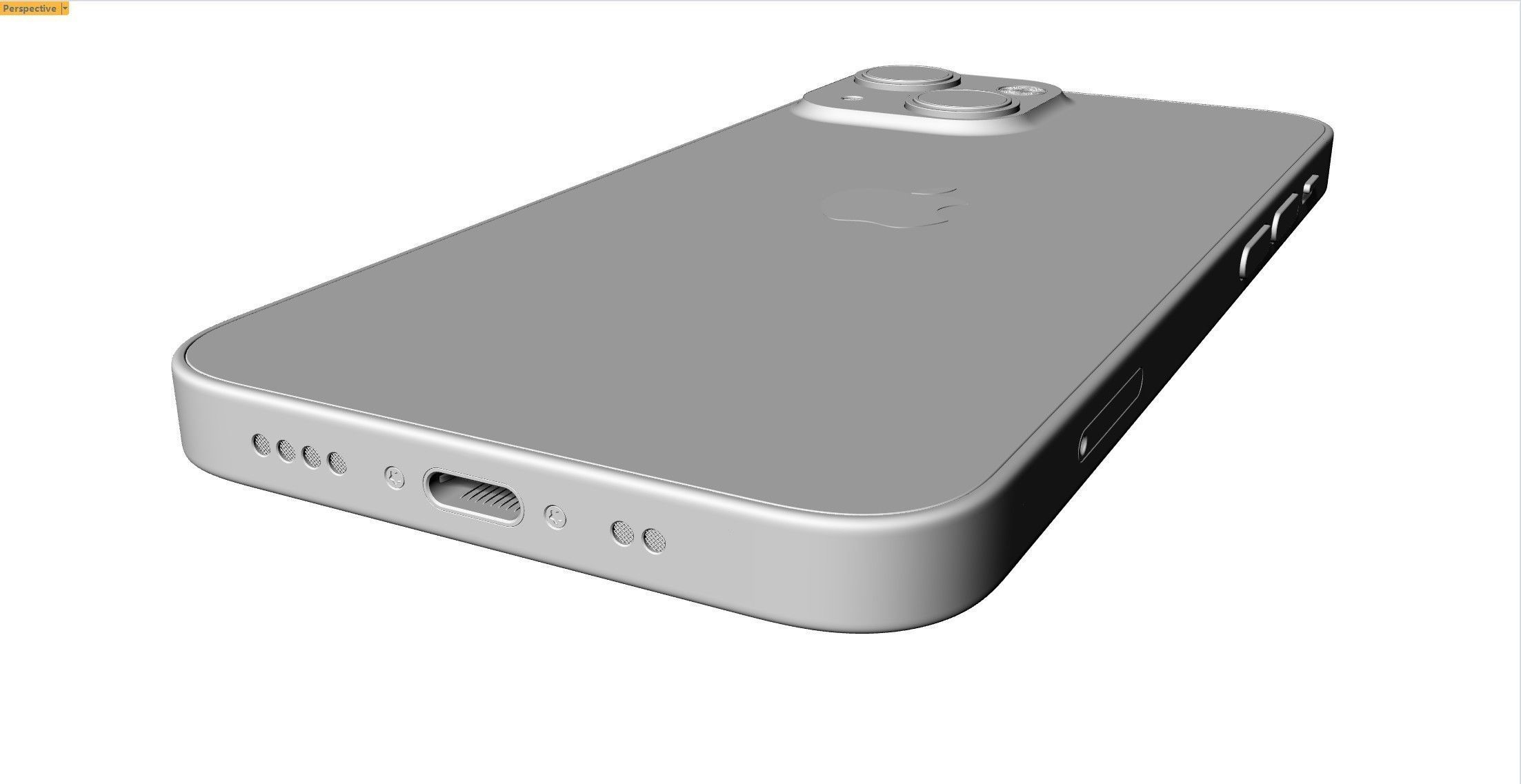 Apple iphone 13mini mobile phone 3D model 3D model_21