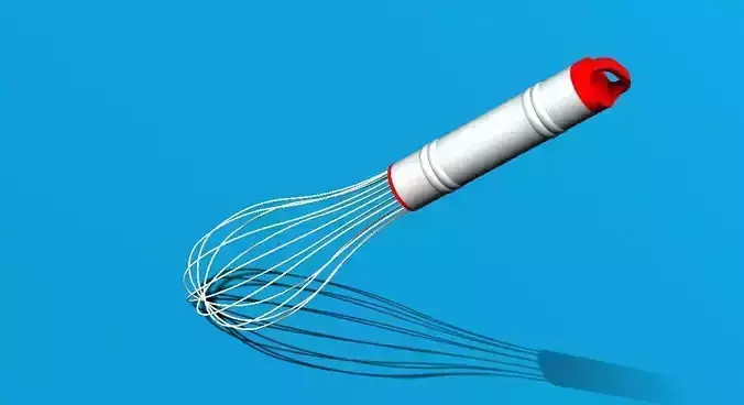Egg whisk  3D print model