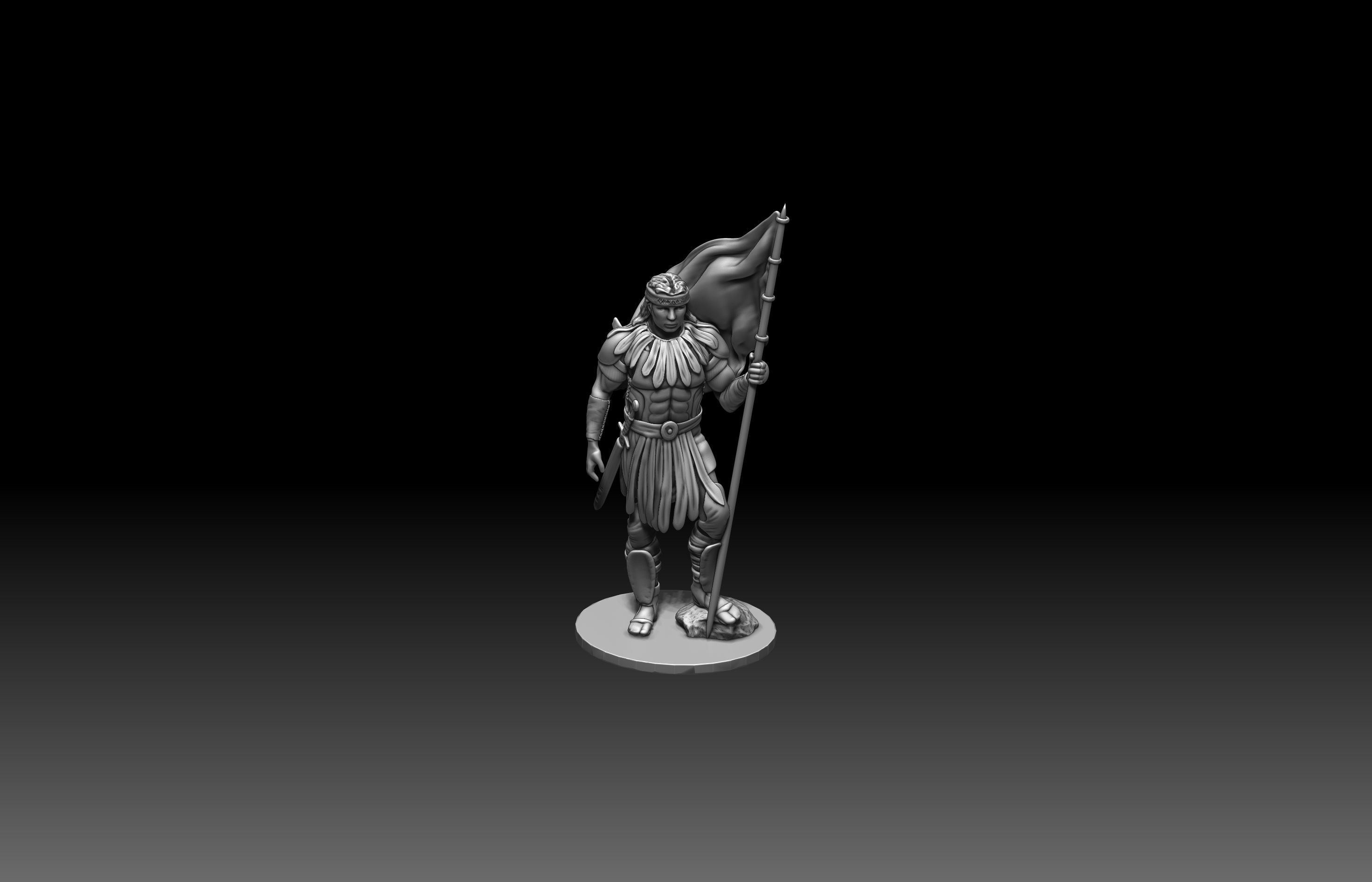 Captain Moroni 3d print 3D model 3D printable | CGTrader