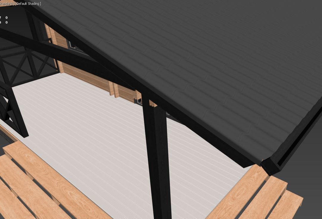 House wood 3D model_24