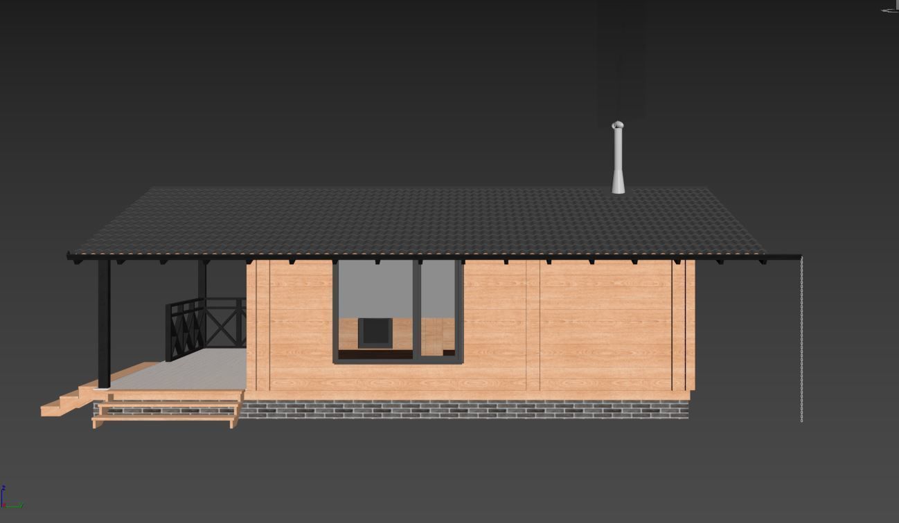House wood 3D model_8