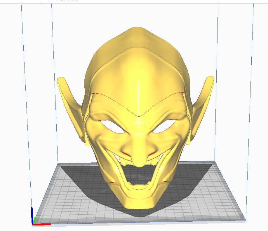 FORTNITE GREEN GOBLIN MASK 3D print model_3