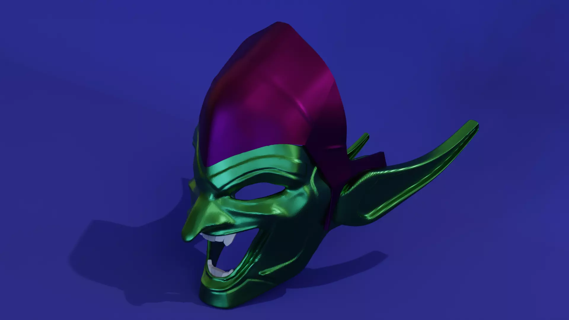 FORTNITE GREEN GOBLIN MASK 3D print model_0